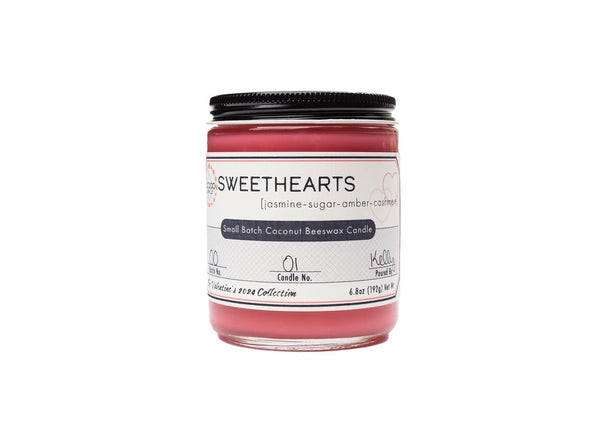 Bubblegum Pink Sweethearts Candle by Scoop Candle Co