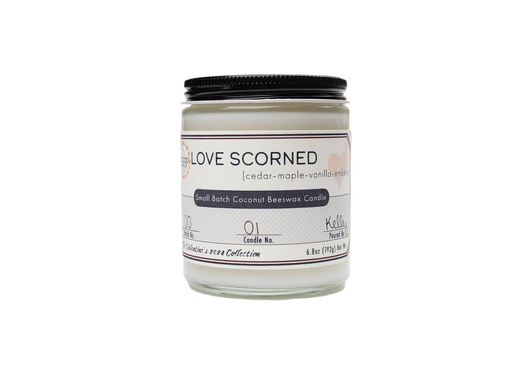 Undyed Love Scorned Candle by Scoop Candle Co