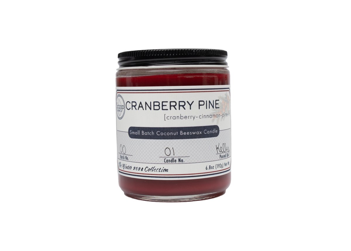 Cranberry Pine Candle - Scoop Candle Co.